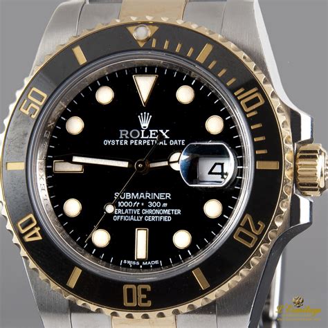 precio de un rolex de oro|rolex submariner acero y oro.